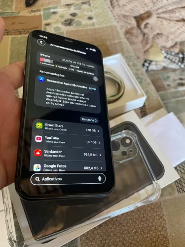 iPhone 11 black 128Gb caixa e nota fiscal
