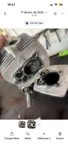Motor 200 cc pra vareta kit funcionando filé só montar