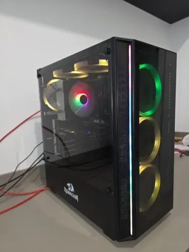 PC Gamer Windows 11 Pro Original Ryzen 5 2600 + RX 570 8GB + 16GB HyperX + SSD + Fonte