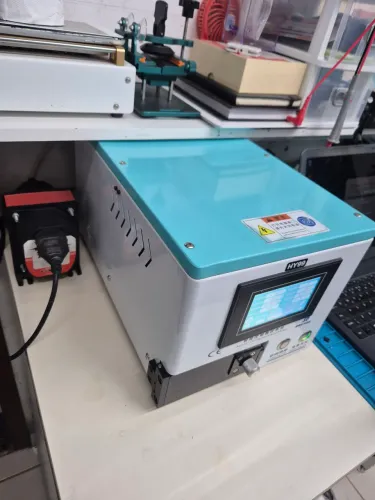 Máquina Laminadora 4 em 1 HY99 - Laminadora + Tira Bolhas - Completa