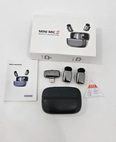 Microfone sem fio Mini Mic S