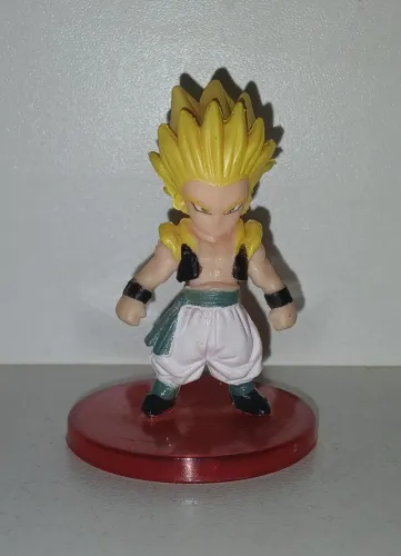 BONECO MINIATURA DRAGON BALL GOTENKS SUPER SAIYAJIN 2 LOIRO