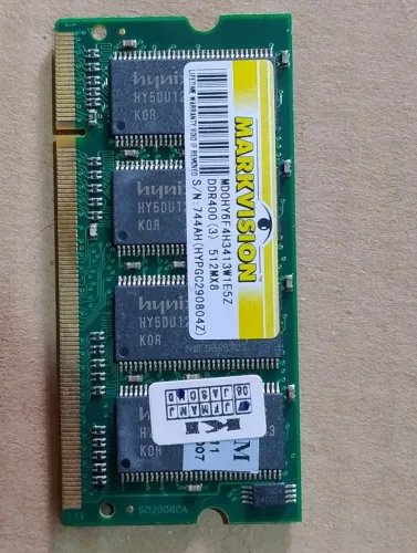 Memória RAM DDR4 notebook 512MB markvison
