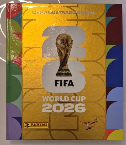 Álbum da copa dourado de 2026 completo
