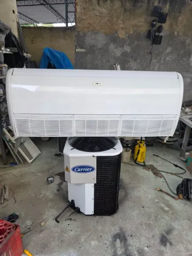 Ar Condicionado 60'mil BTUs Semi Novo com garantia 90 dias ?