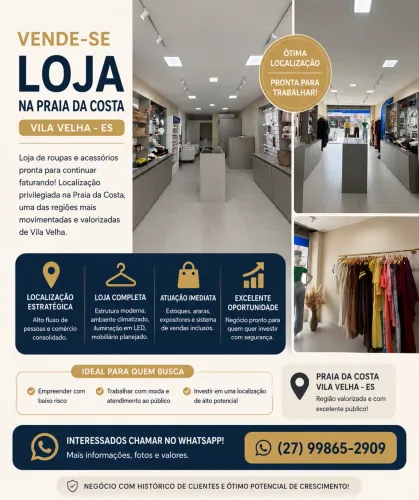 Passo loja montada funcionando e faturando