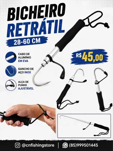Bicheiro retrátil 28-60 cm