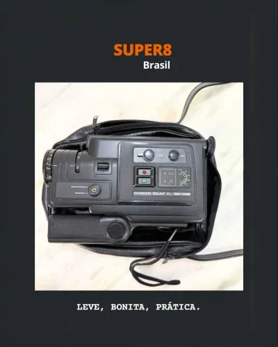 Câmera CHINON 30 AF XL Direct Sound Super 8mm