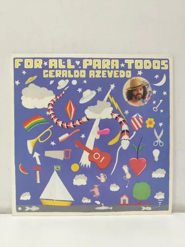 LP Disco de Vinil Geraldo Azevedo - For All Para Todos (1982)
