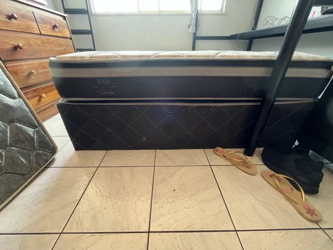 Cama casal (Box +colcao IDEA