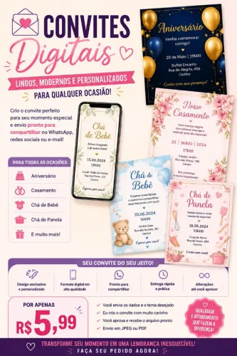 Convites digitais