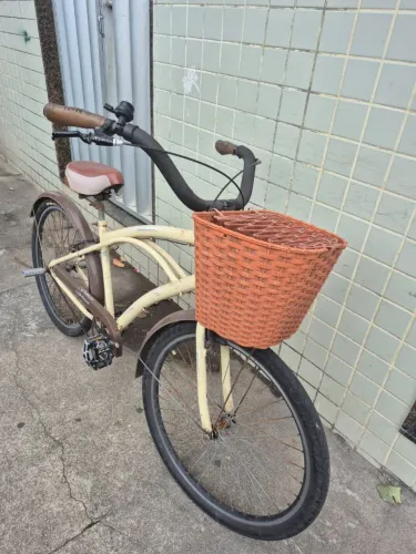 Bicicleta estilo retrô aro 26