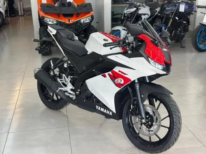Yamaha YZF R15 Abs 2027 0Km Branca Edição Especial 70 Anos