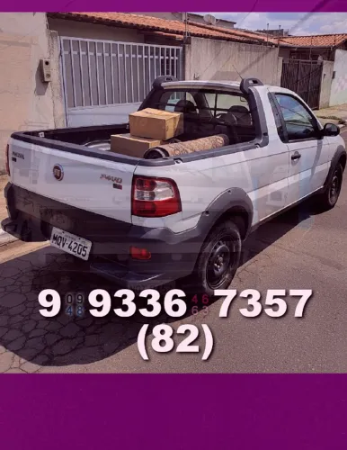 Frete em carro aberto atendendo toda a regi?o com seguran?a