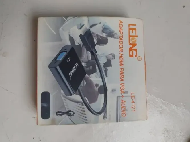 Adaptador HDMI para VGA + Audio
