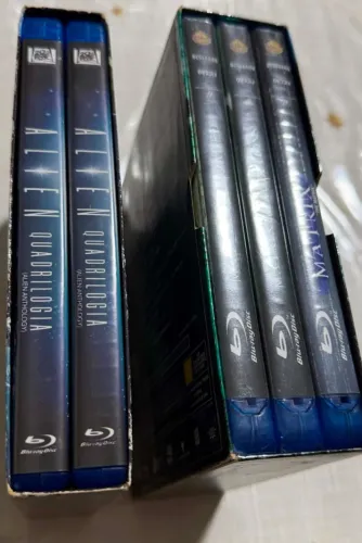 Kit bluray matrix e Alien