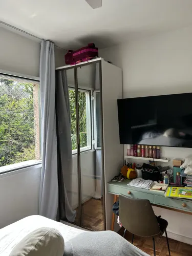 Guarda Roupa 2 Portas 2 Gavetas com Espelho Elegance