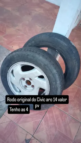 Roda original do civic aro 14