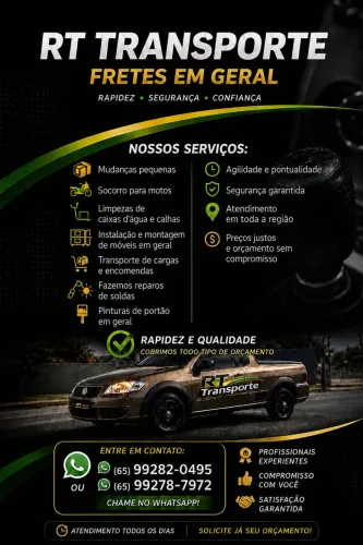 Frete de qualidade 
