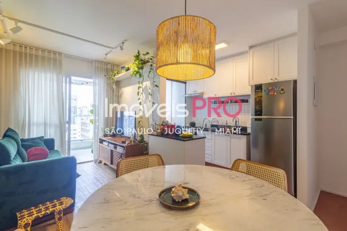 Apartamento 59m² 2 dorm 1 suíte - Pinheiros