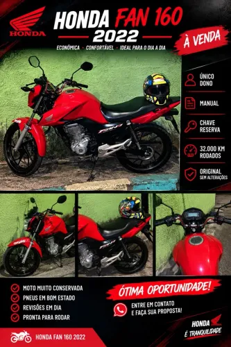 Honda fan 160 2022