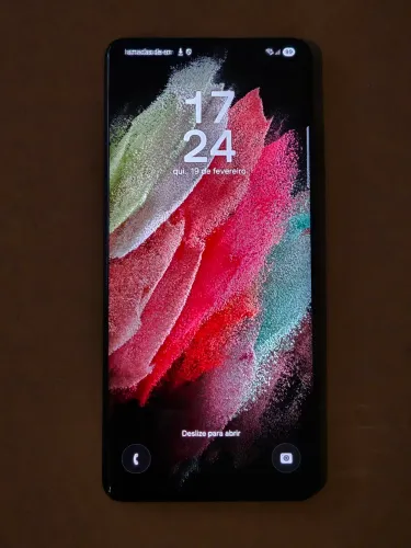 Celular samsung galaxy s21 5G ultra 256GB 12RAM Preto 