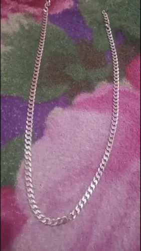Cordão de prata masculino 