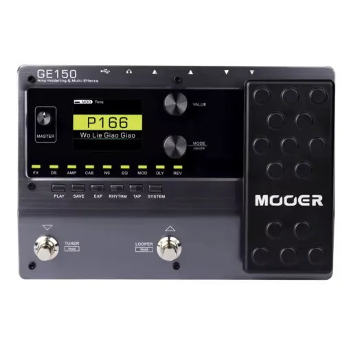 Pedaleira Mooer Ge150 atualizada 2026