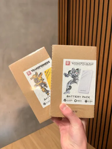 Power Bank Transformers - branco - 10.000mAh