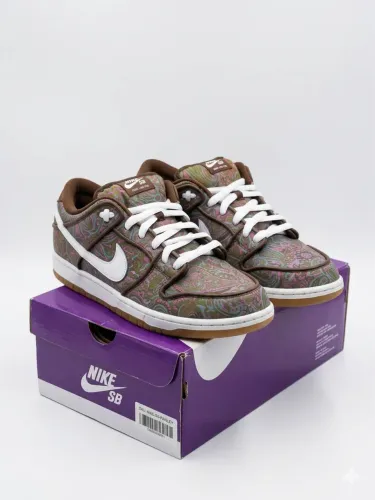 Tênis Nike Dunk Sb Brown Paisley