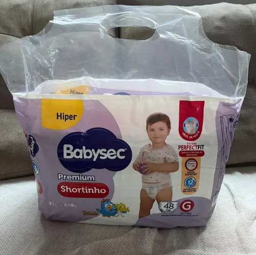 VENDO FRALDA BABYSEC PREMIUM G