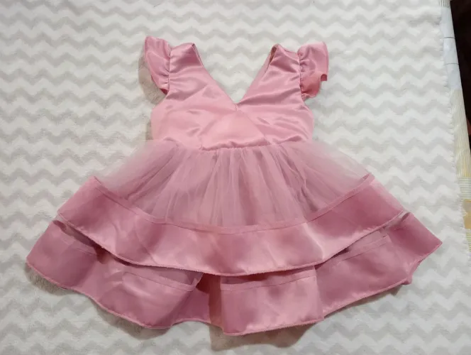 Vestido de bebê menina