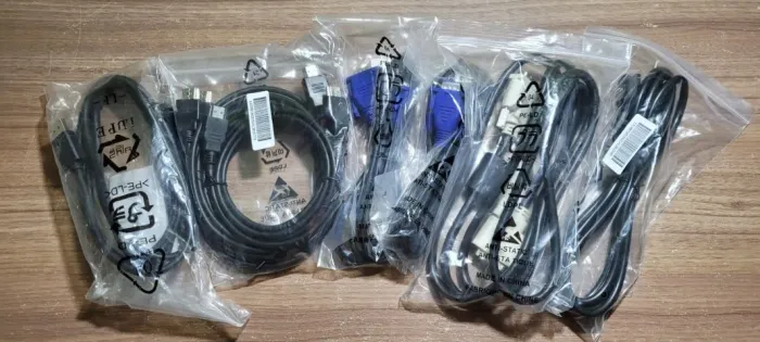 Cabos HDMI /DISPLAY PORT /VGA/ DVI/ CABO DE FORCA /PETCH CORD CAT5e /RJ FEMEA E OUTROS