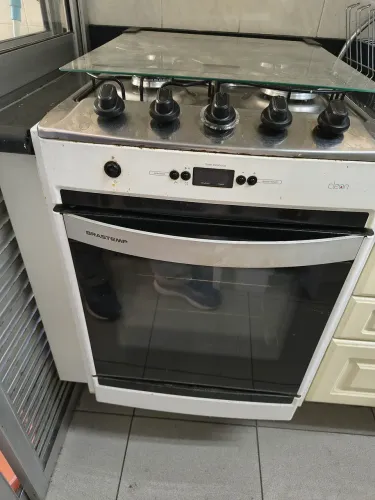 Fogão de embutir 4 bocas + forno
