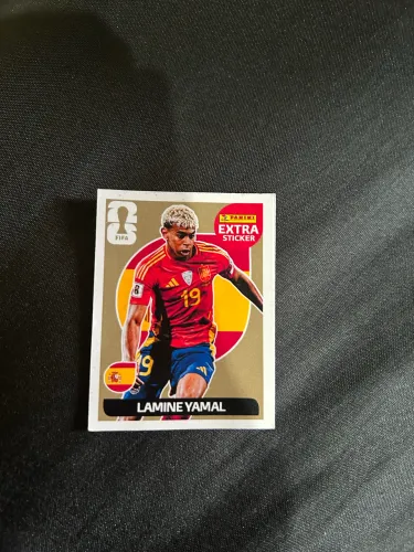 Figurinha Legend Panini Lamine Yamal Ouro