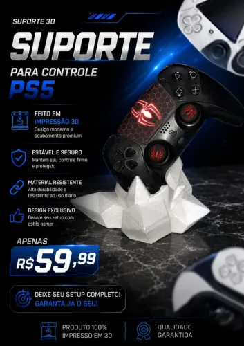 Suporte para Controle de ps5