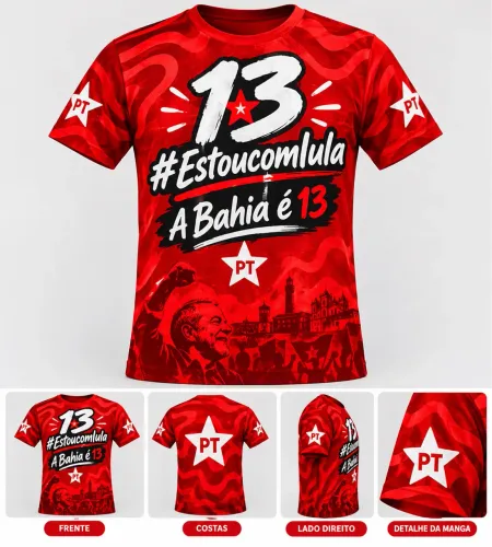 Camisa para Carreata de LULA 13?