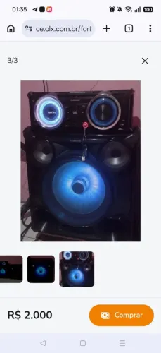 Aparelho de som Samsung 