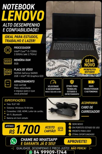 Notebook Lenovo 