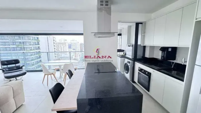 Apartamento para locação, com 93 metros, todo mobiliado, no Jardins, São Paulo/SP