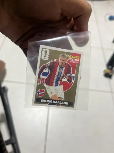 Figurinha copa HAALAND DOURADO 300$