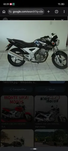 COMPRO CBX 250 2006/2008
