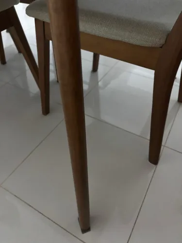 Mesa Madeira 4 lugares