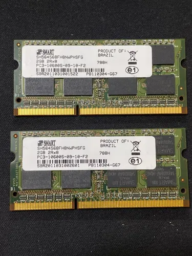 Memória PC3 DDR3 4GB 2x2GB