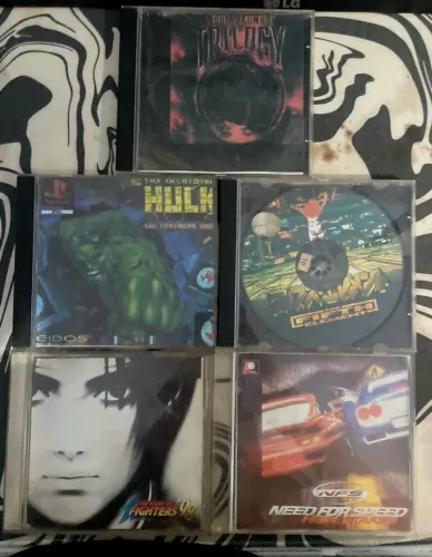 Vendo lote de jogos ps1