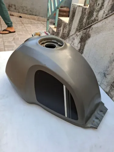Tanque de Combustível Royal Enfield Hunter 350 cor Dapper Grey Original
