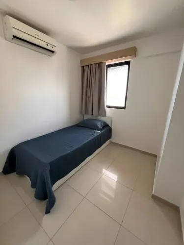 [PORTAL-PRAIA-MOB-52156] Lindo Apto Mobiliado 2 Quartos | Suíte + Varanda com Vista Mar