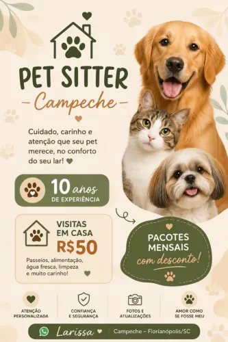 Petsitter Campeche Florianópolis