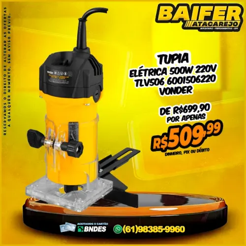 Tupia Para Laminados TLV506 220v 6001506220 Vonder