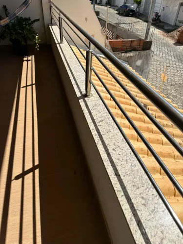 Guardada Corpo inox com 6 metros